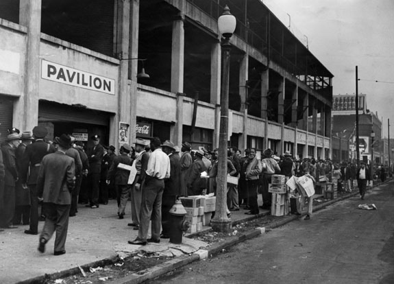 Sportsman's Park, St. Louis, during 1944 World Series
